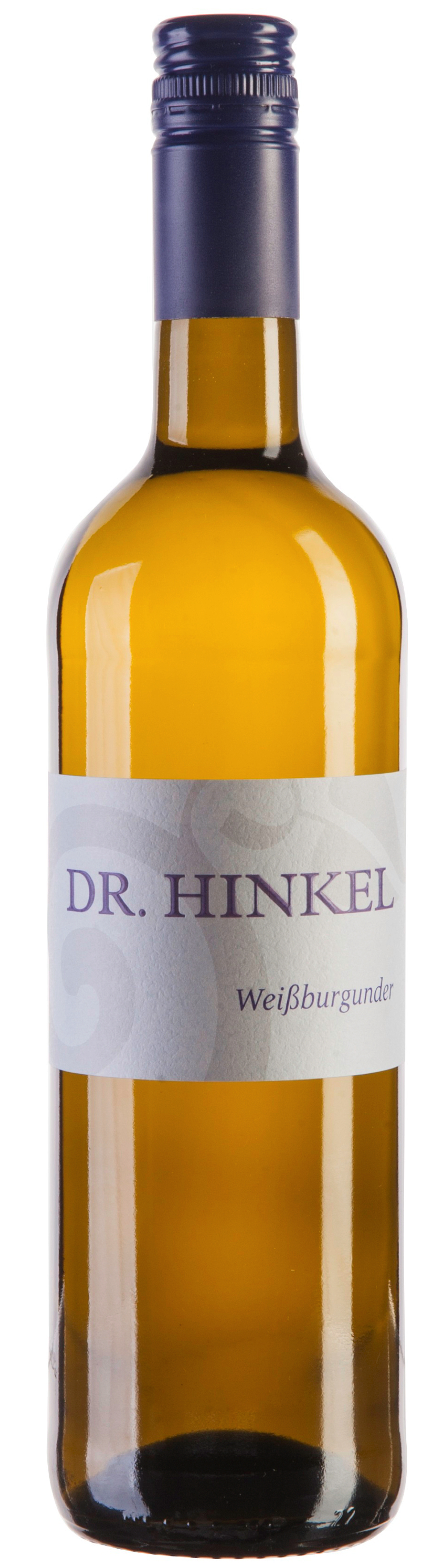 Weinflasche Weißburgunder